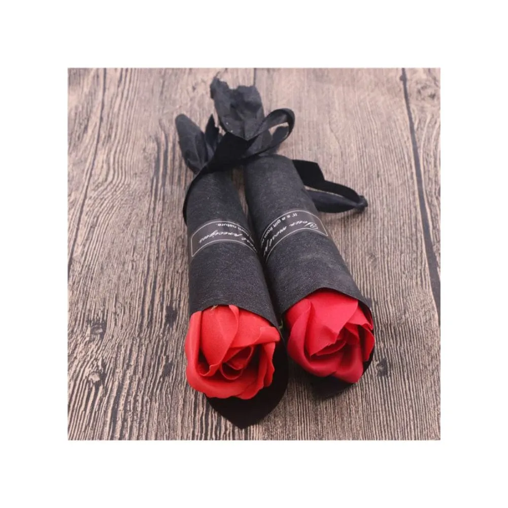 10 Pcs Artificial Rose Flower Bouquet Valentines Day Gift for Wife, Girlfriend, Mother, Wedding Bouquet and Home Decorations