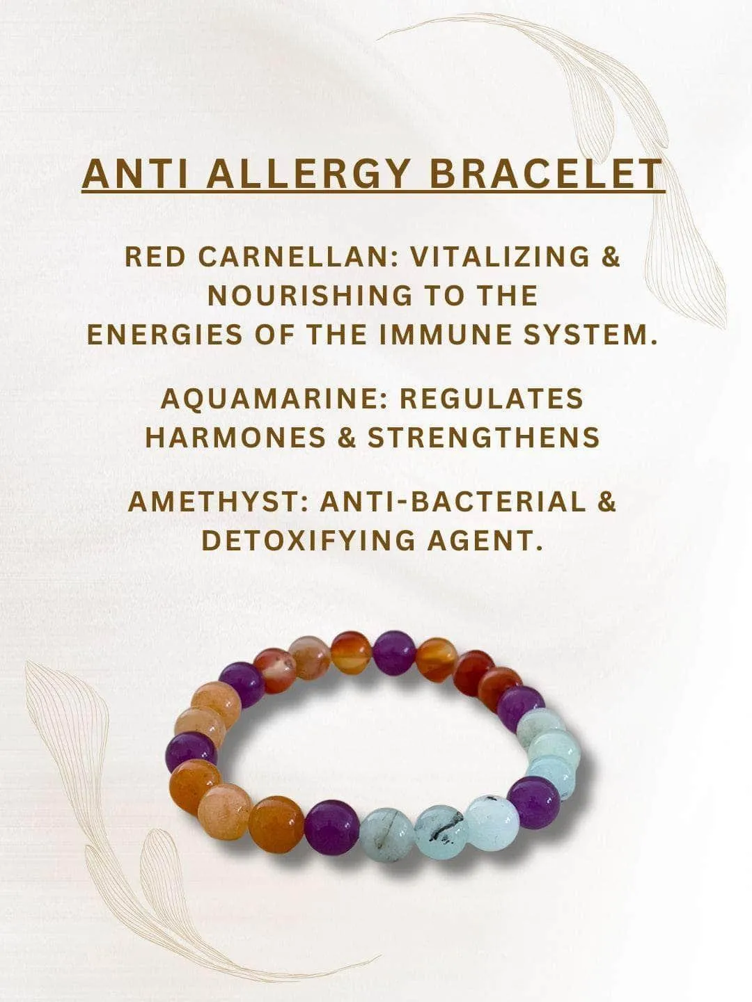 Anti Allergy Bracelet