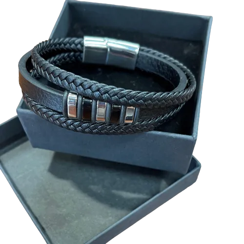 Avenel Flinders Abacus Wristband - Black