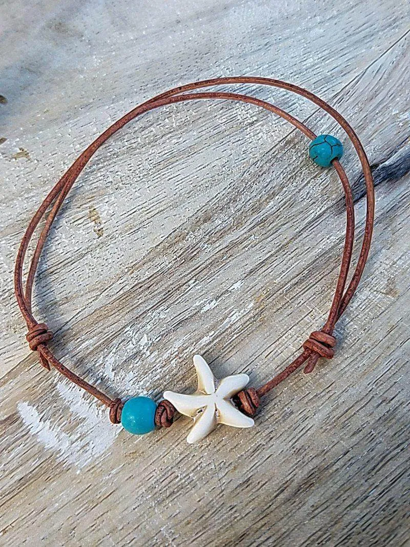 Beachy Anklets - Starfish - Beachy Bracelets