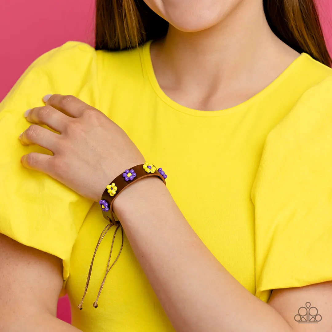 Bracelets Flowery Frontier - Purple B2265