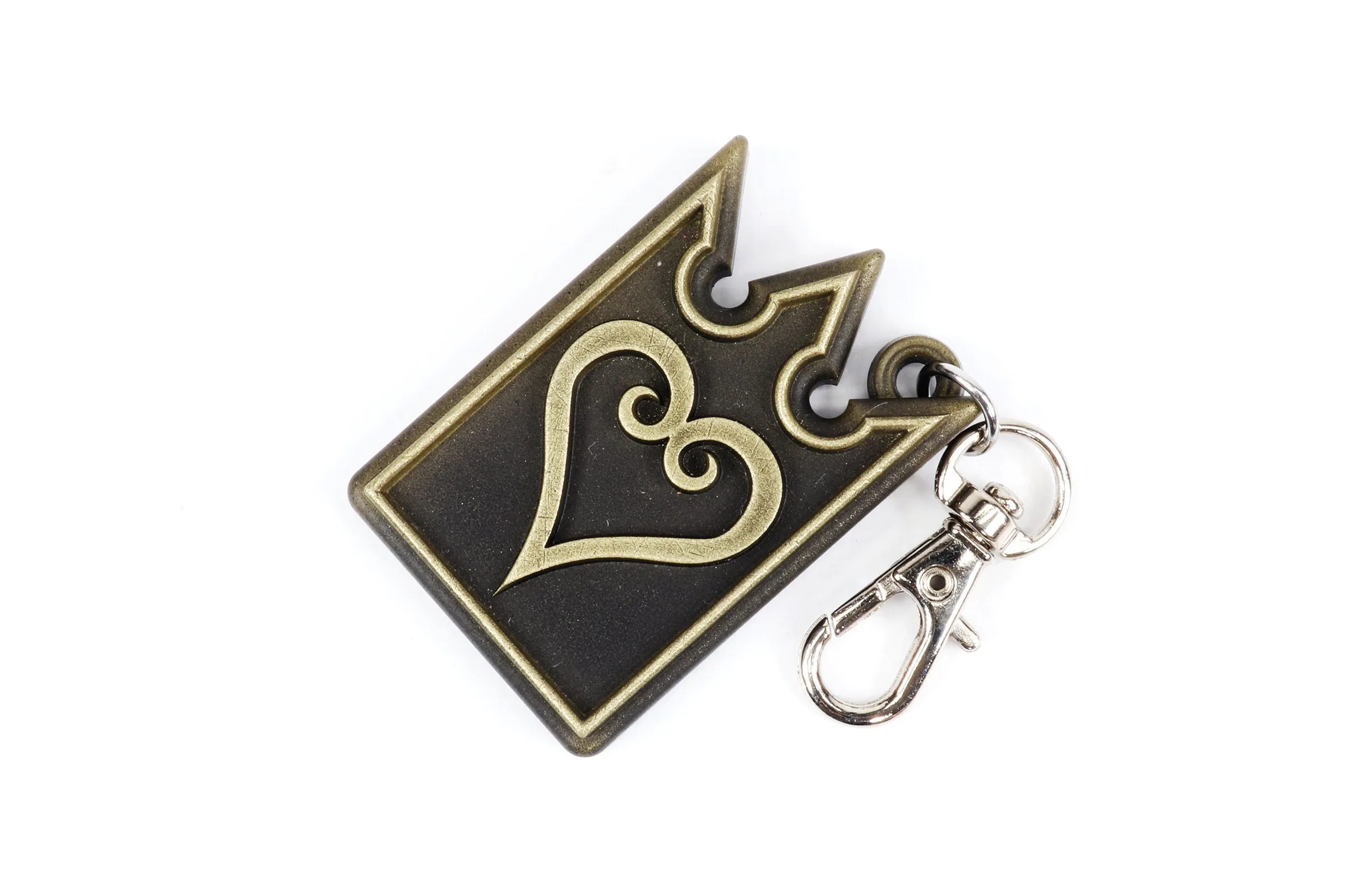 Chain of Memories Heart Card Keychain / Necklace - Kingdom Hearts