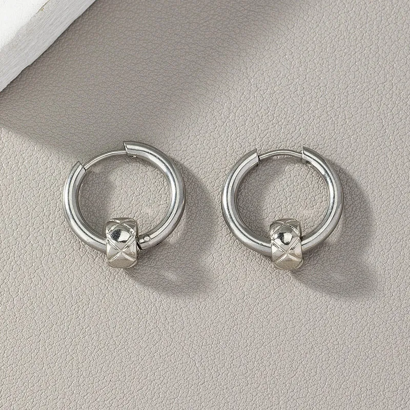 Chic Korean Minimalist Ring Set with Versatile Style, Trendy Jewelry Essential, Earrings Included