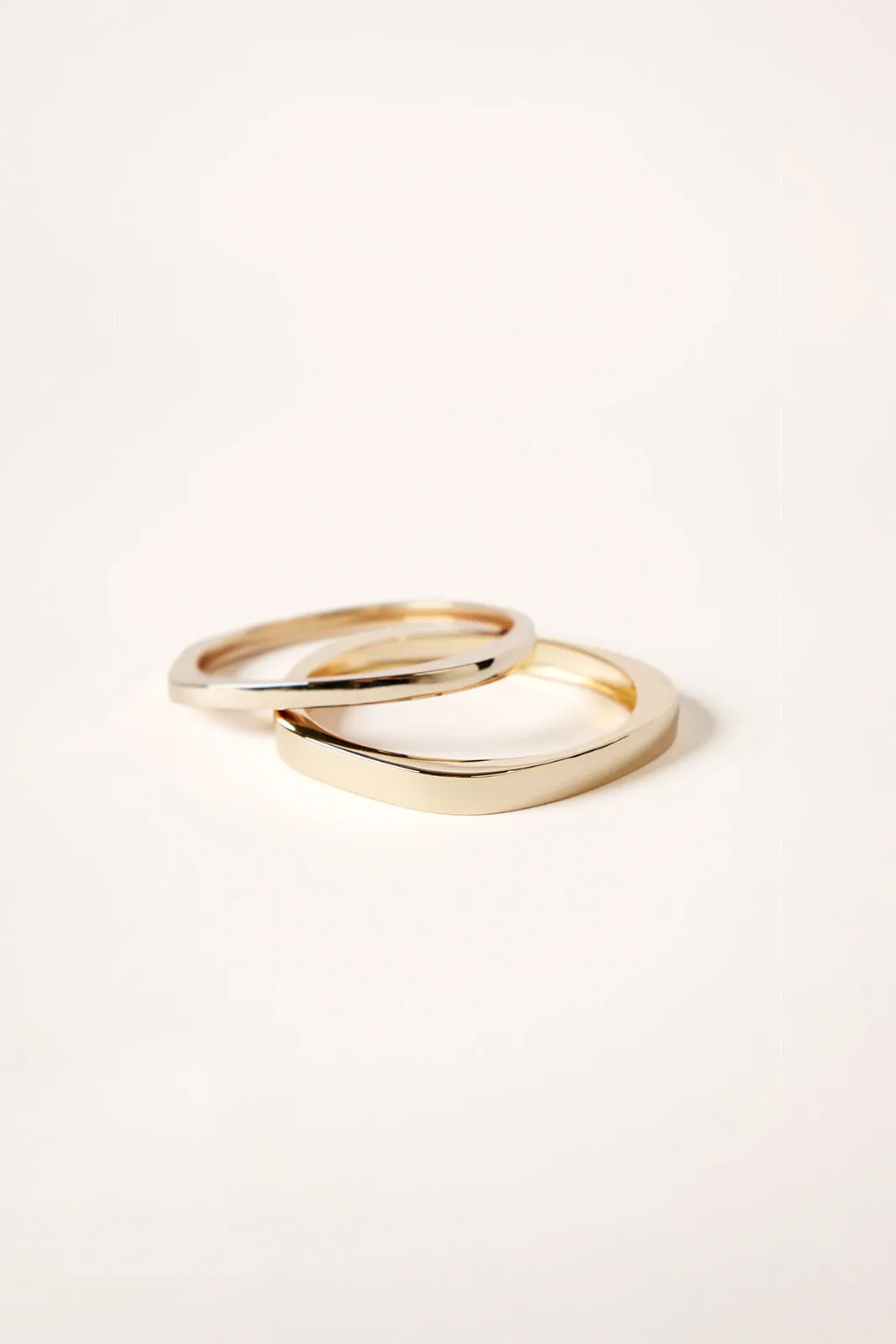 Chroma Bangle Stack Gold