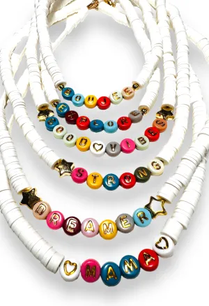 Colorful Clay Bead Collection-Anklets, Necklaces and Bracelets