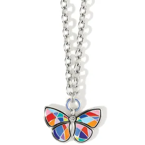 Colormix Butterfly Ring Necklace