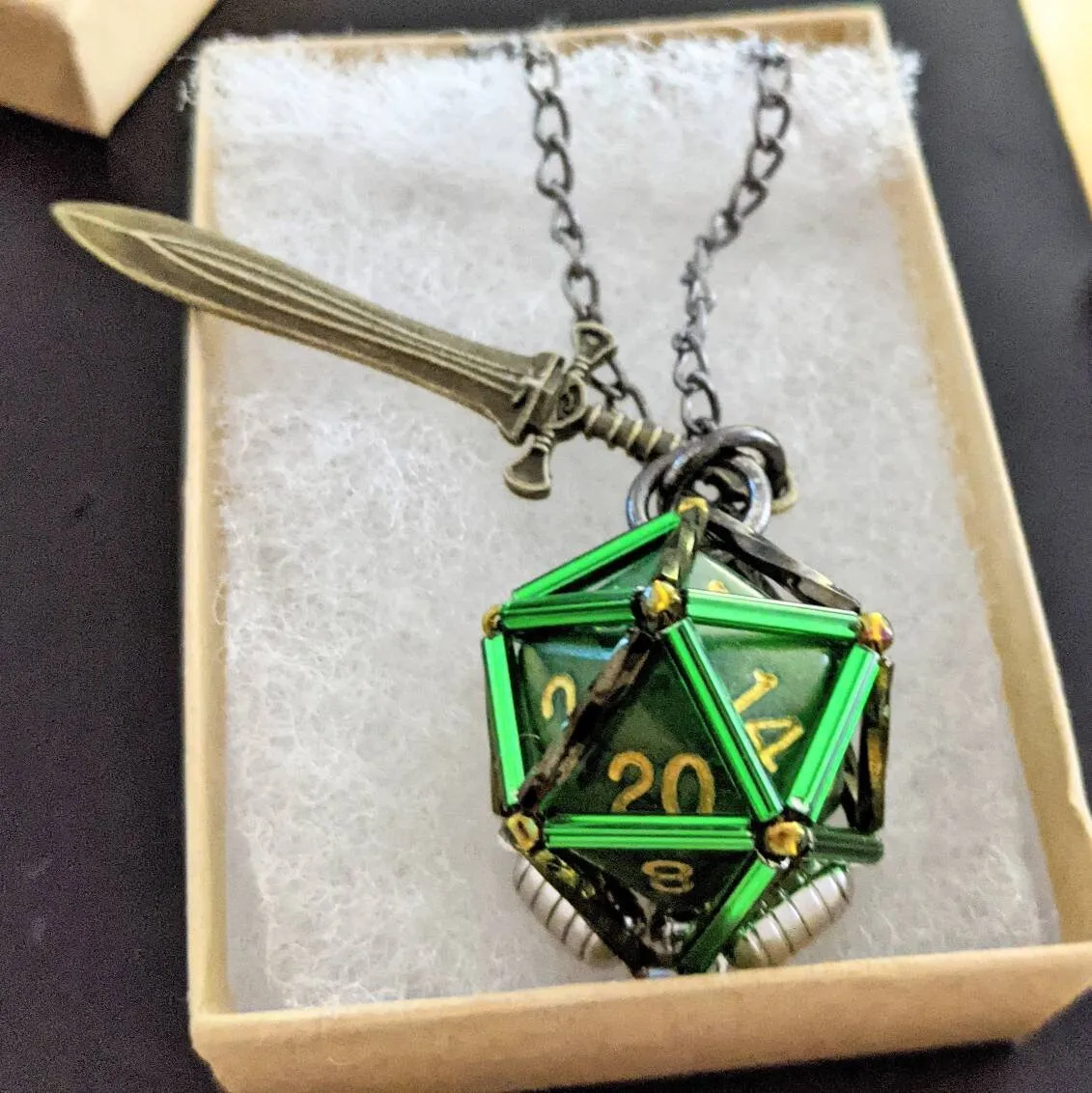 Critical Role Campaign 3 Bells Hells Inspired D20 Necklaces