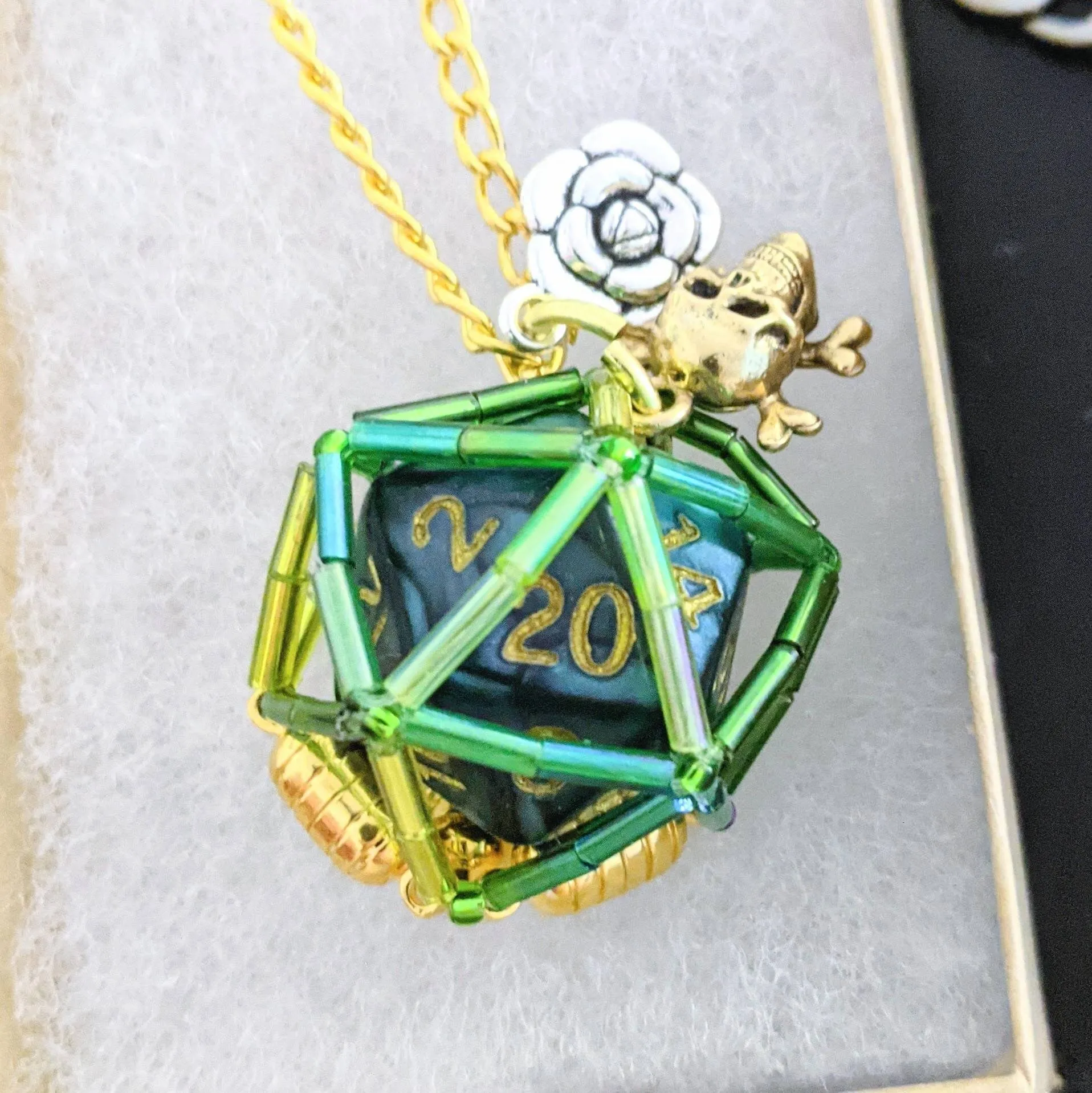 Critical Role Campaign 3 Bells Hells Inspired D20 Necklaces