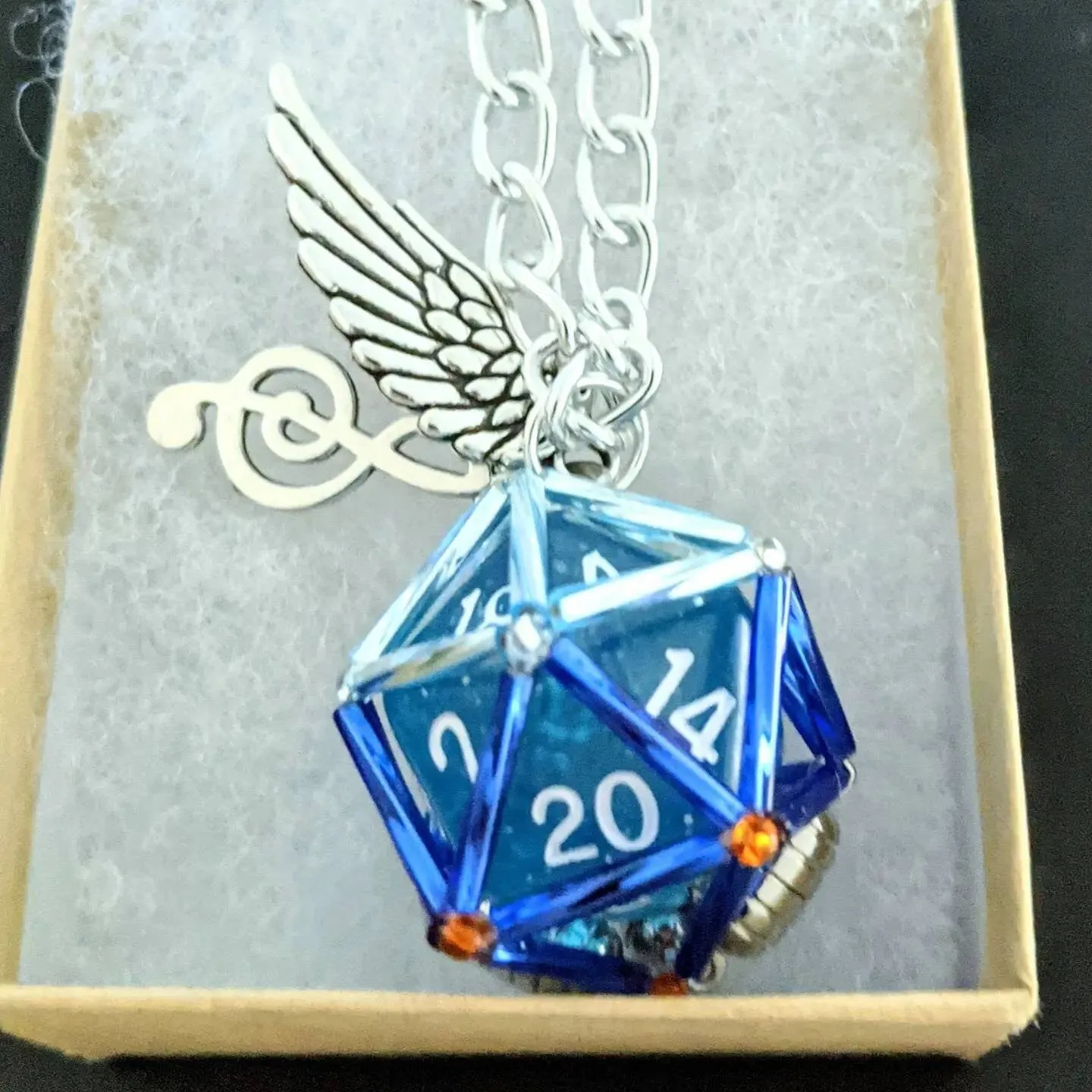 Critical Role Campaign 3 Bells Hells Inspired D20 Necklaces