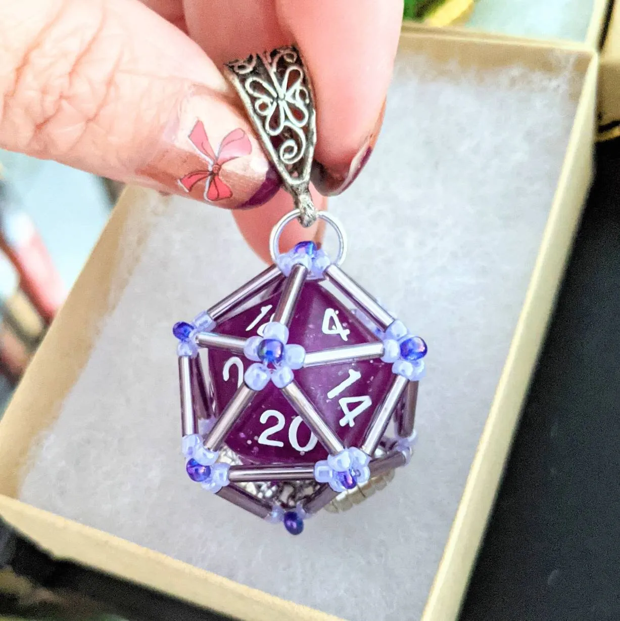 Critical Role Campaign 3 Bells Hells Inspired D20 Necklaces