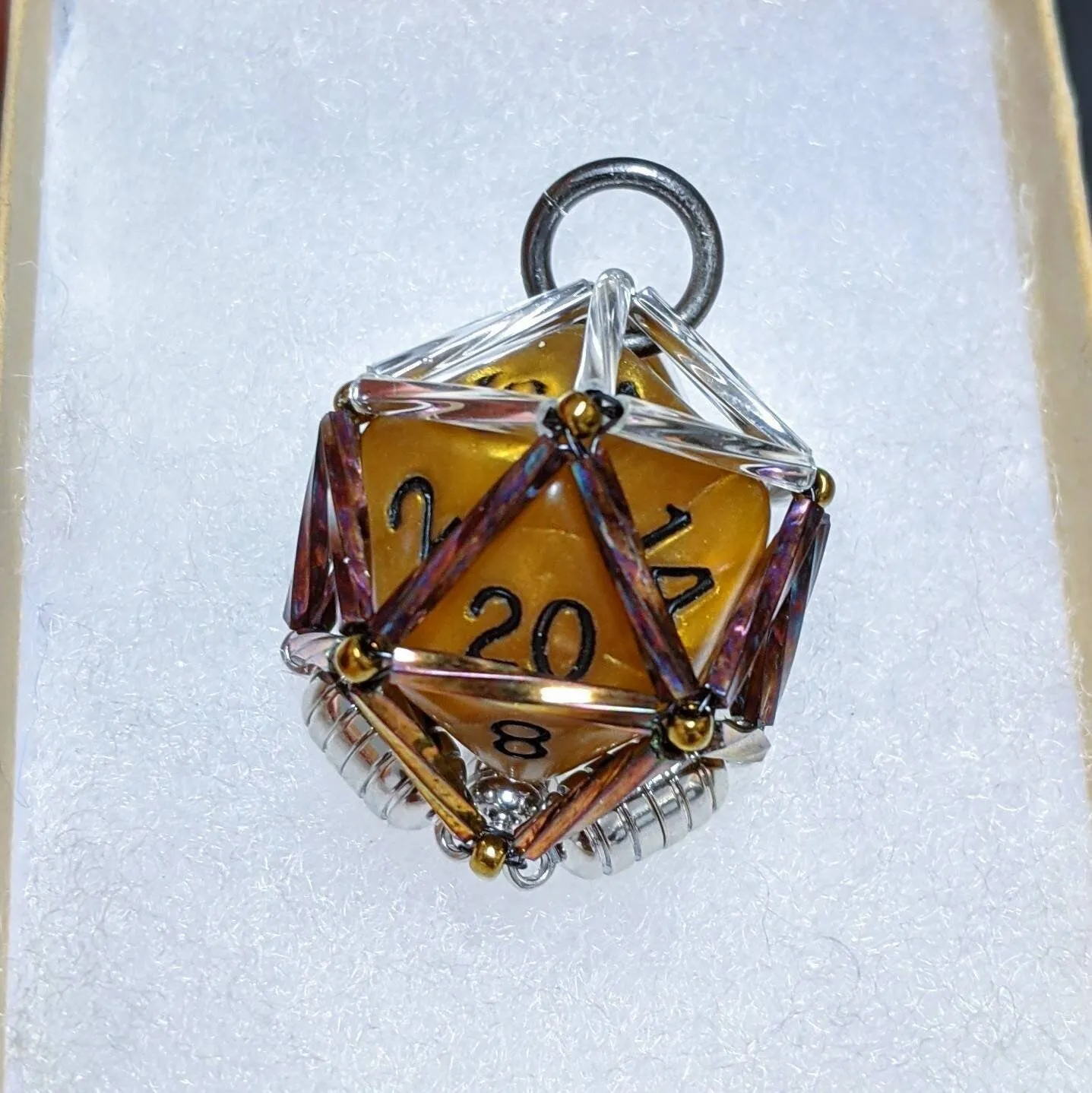 Critical Role Campaign 3 Bells Hells Inspired D20 Necklaces