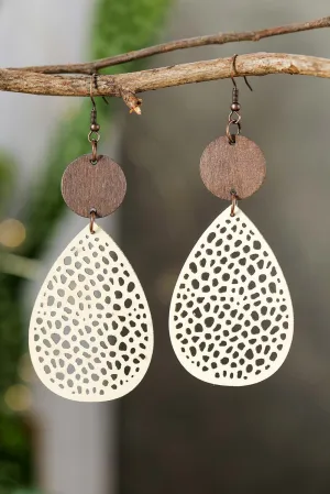 Cut-Out Water Drop Earrings | PRE ORDER