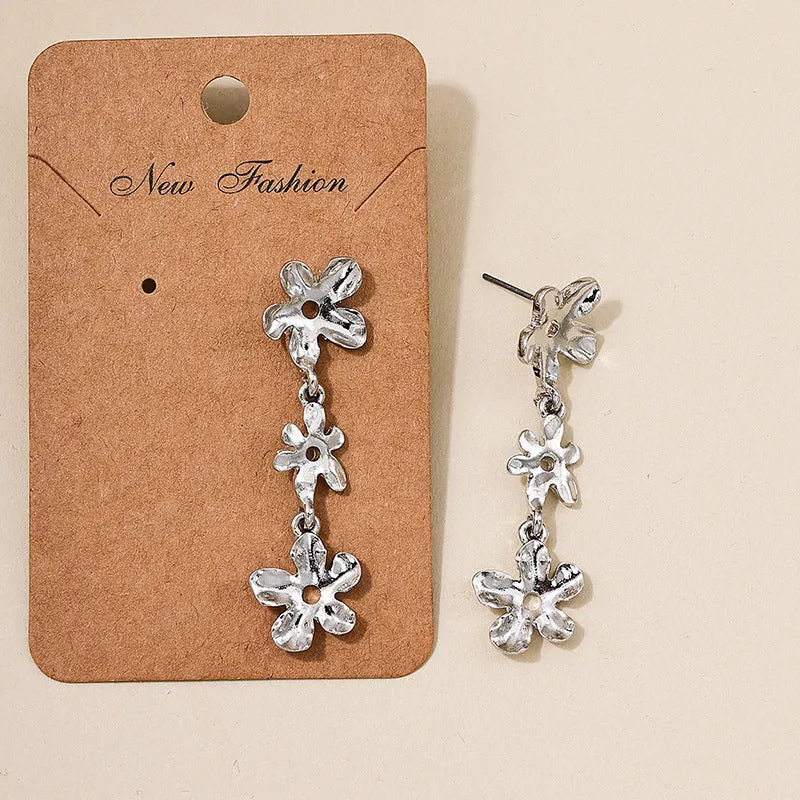 Floral Charm Tassel Earrings - Vienna Verve Collection by Planderful