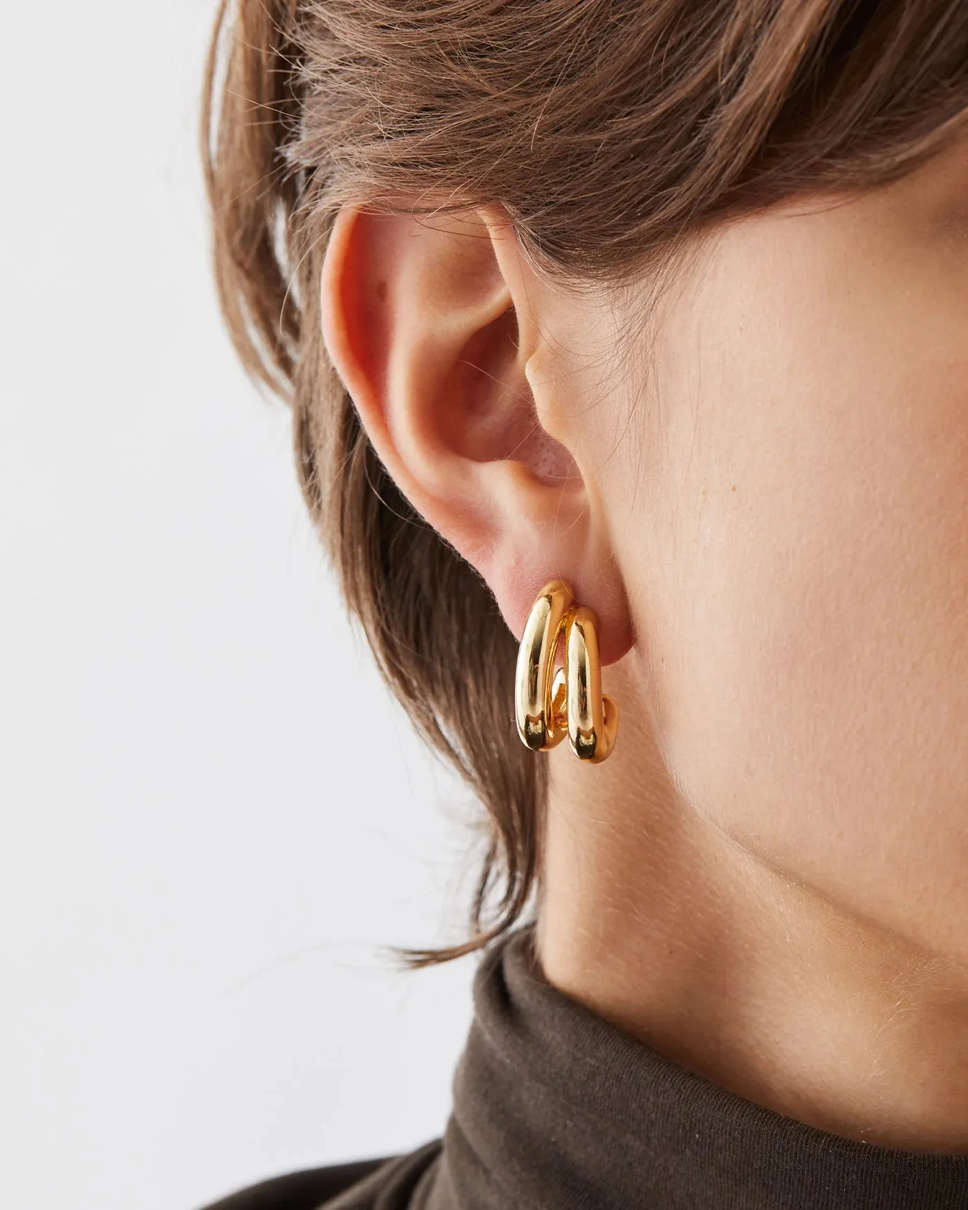 Florence Earrings | Gold