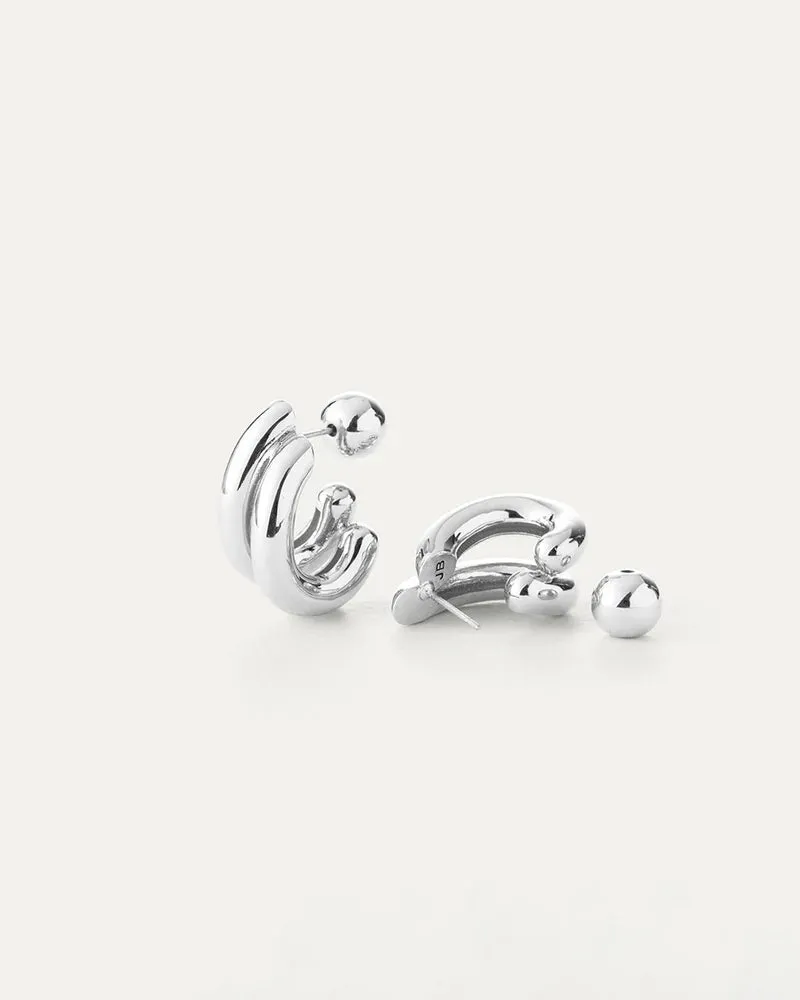 Florence Earrings | Silver