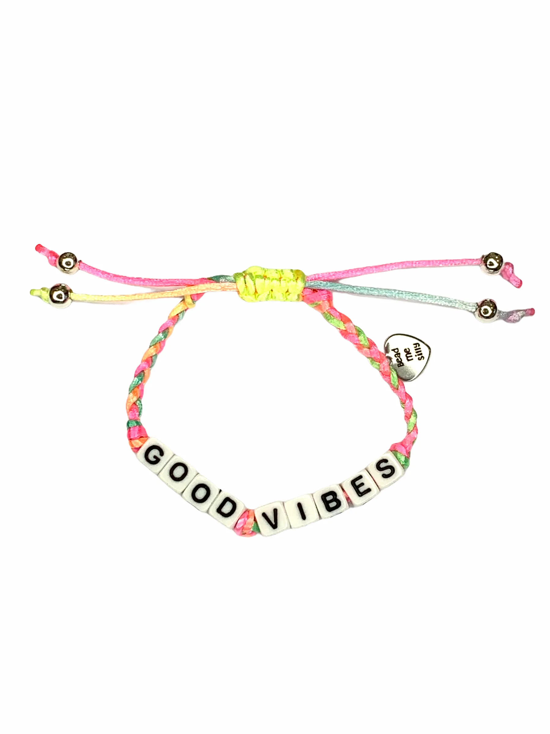 Friendship Bracelet - Good Vibes Pastel