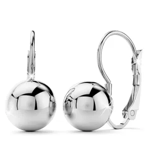 Glam Ball Leverback Earrings