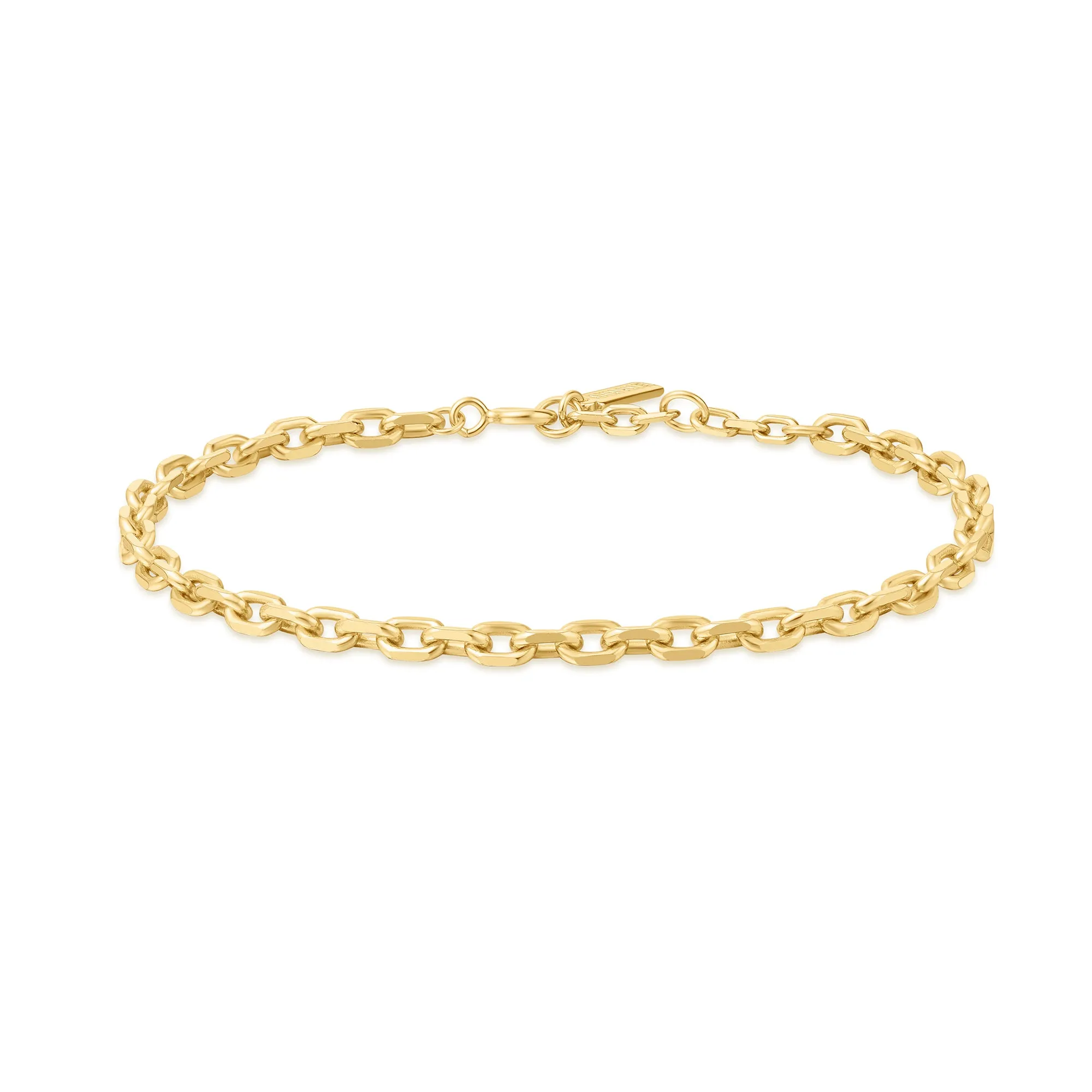 Gold Medium Chain Bracelet