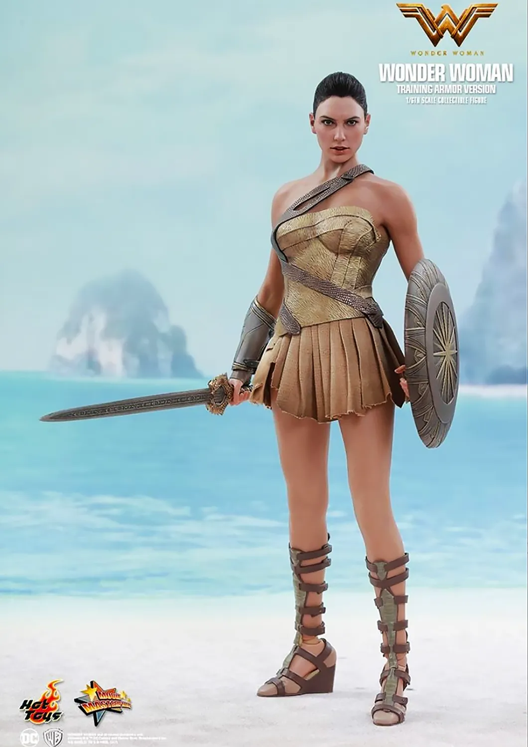 HOT TOYS DC WONDER WOMAN (TRAINING ARMOR VERSION) 1/6 MMS424