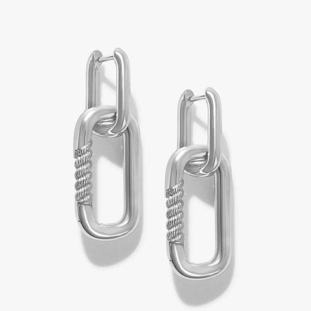 Ian carabiner earrings