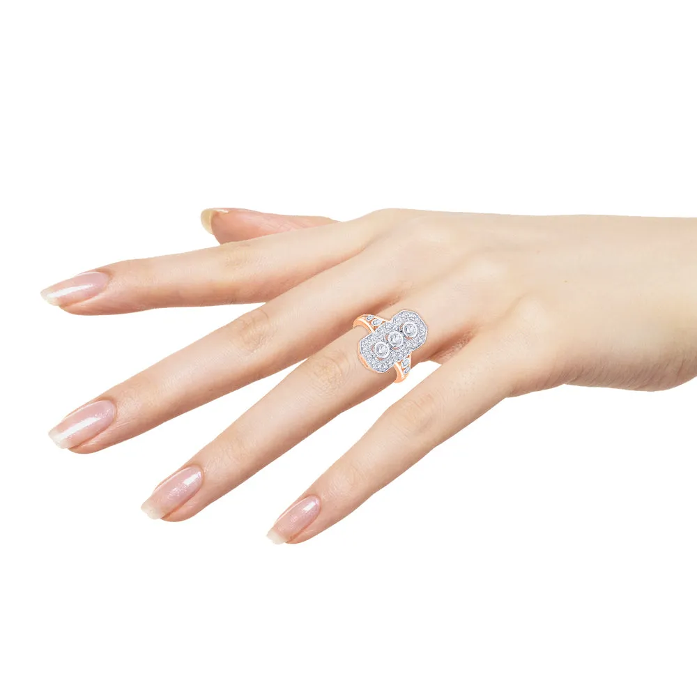 KATARINA Diamond Fashion Ring (3/4 cttw)