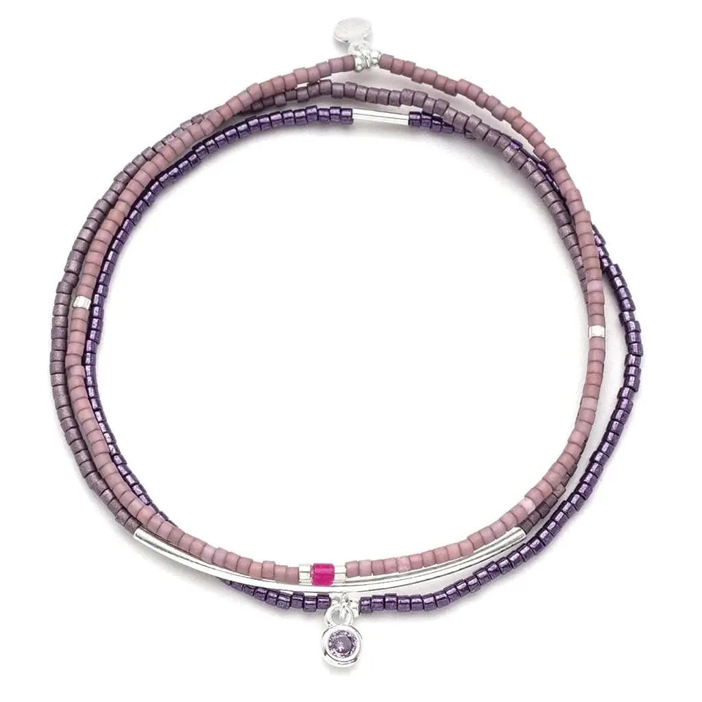 Miyuki Delica Sleek Bead Bracelet Trio