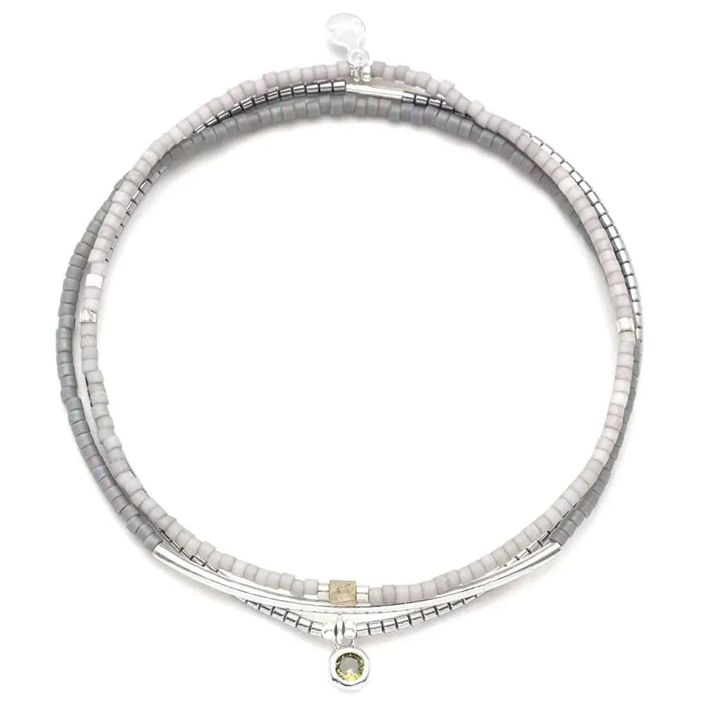 Miyuki Delica Sleek Bead Bracelet Trio