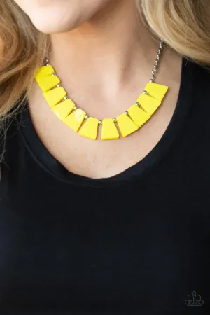 Necklaces Vivaciously Versatile - Yellow N417