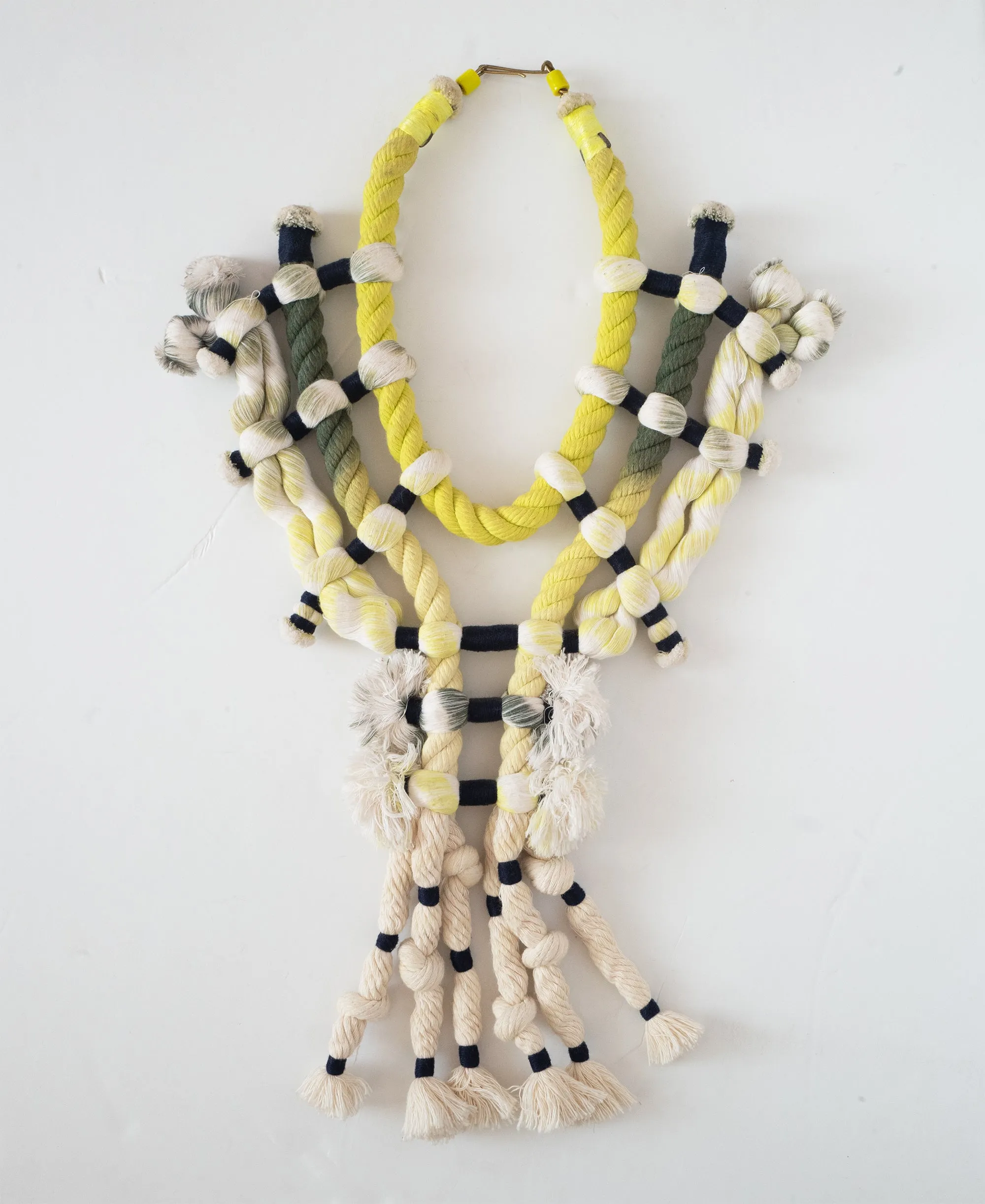 Neon Zinn Multi Knot Rope Necklace