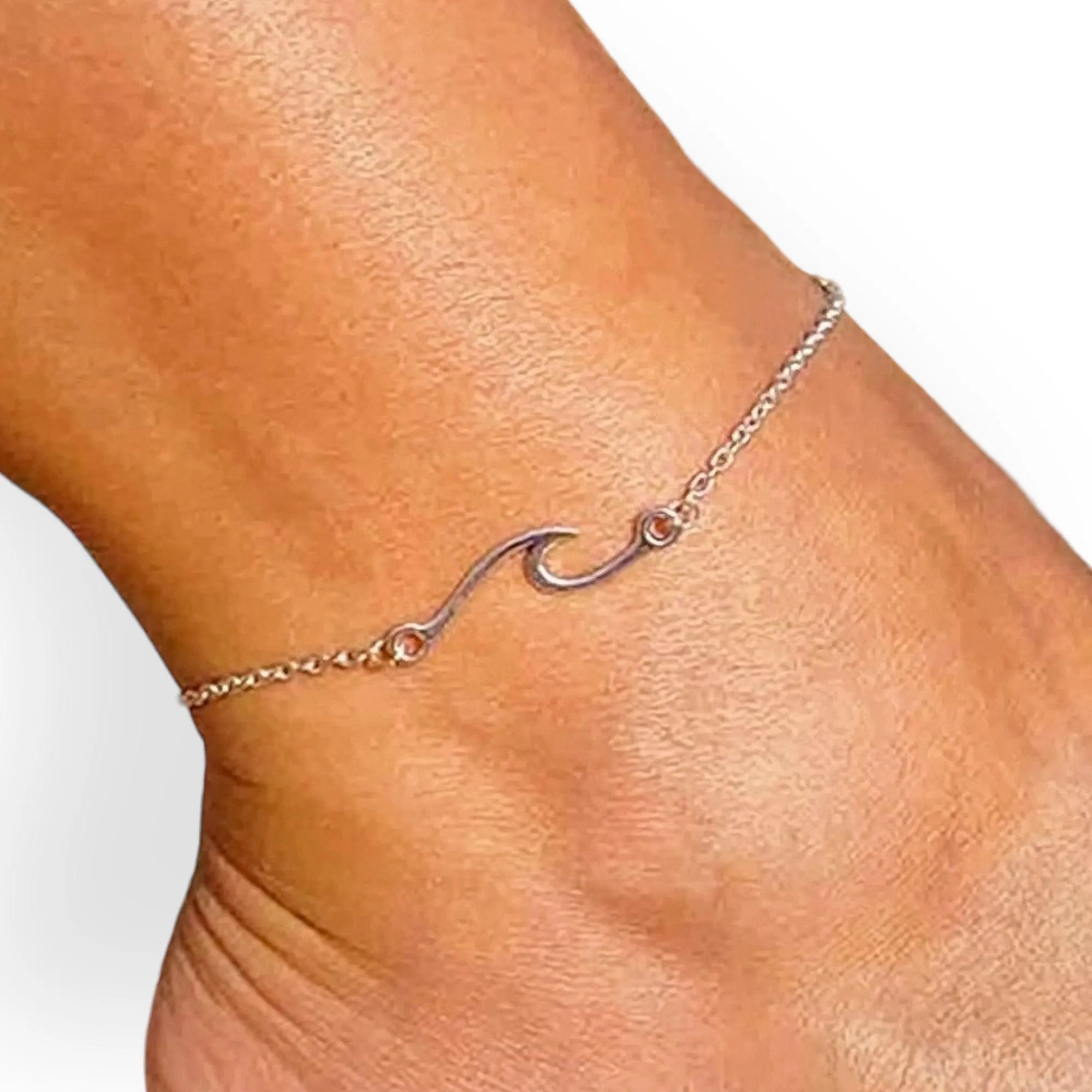 Ocean Wave Anklet