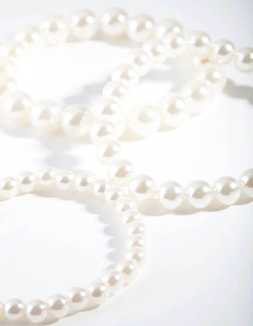 Pearl Bead Bracelet Set