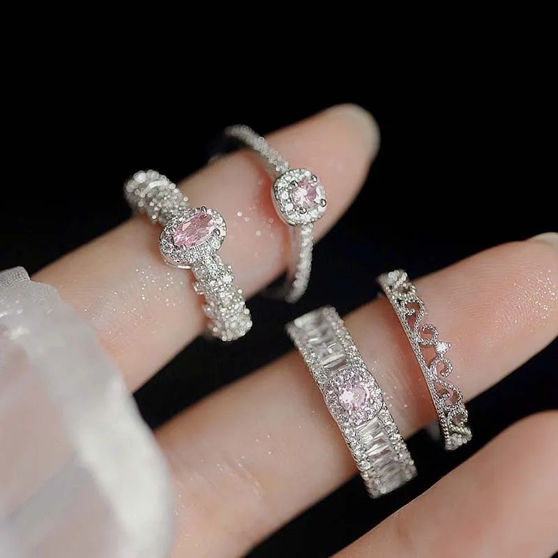 Pink Princess Rings