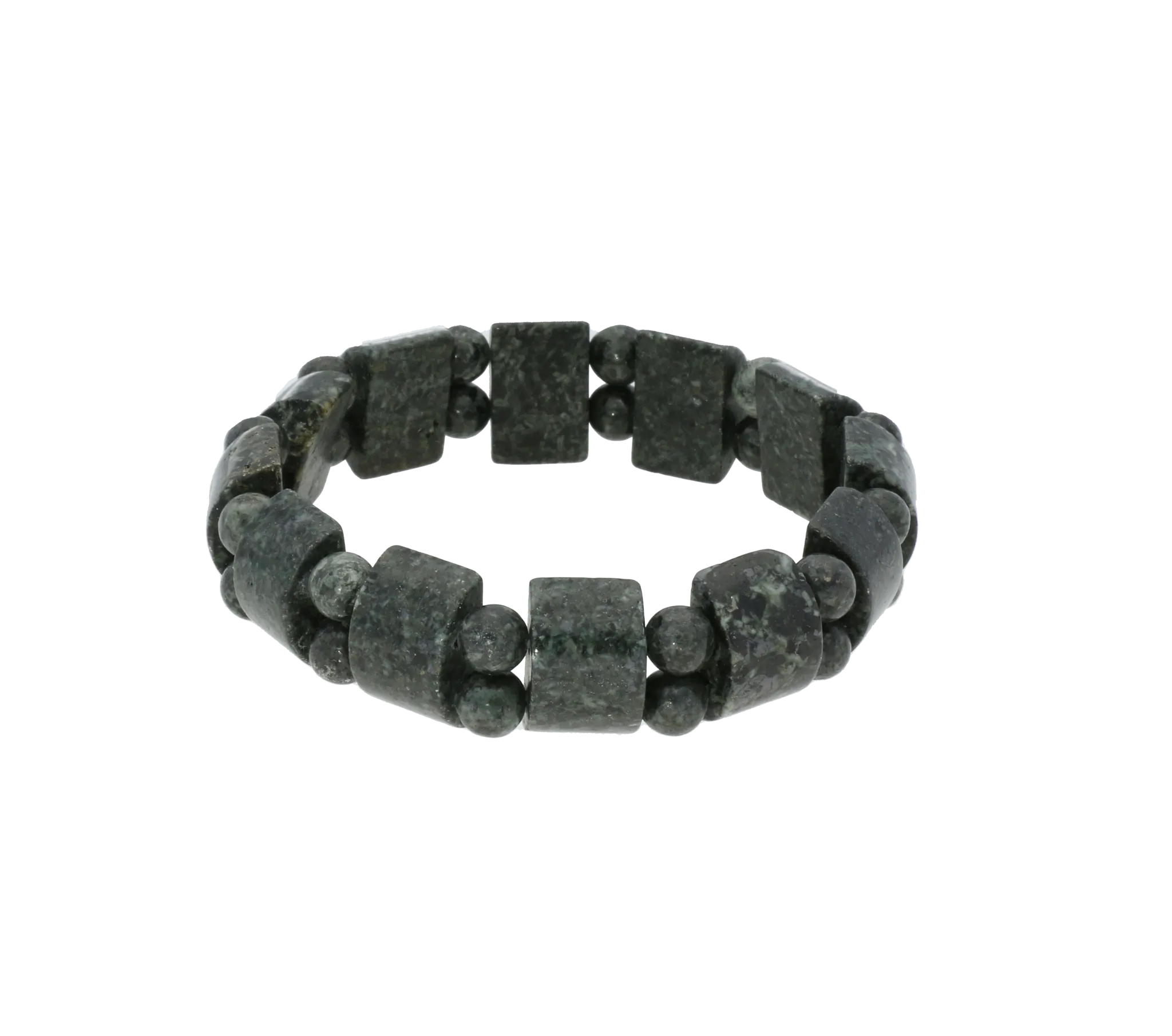 Preseli Bluestone Bracelet Stretch Arc And Bead