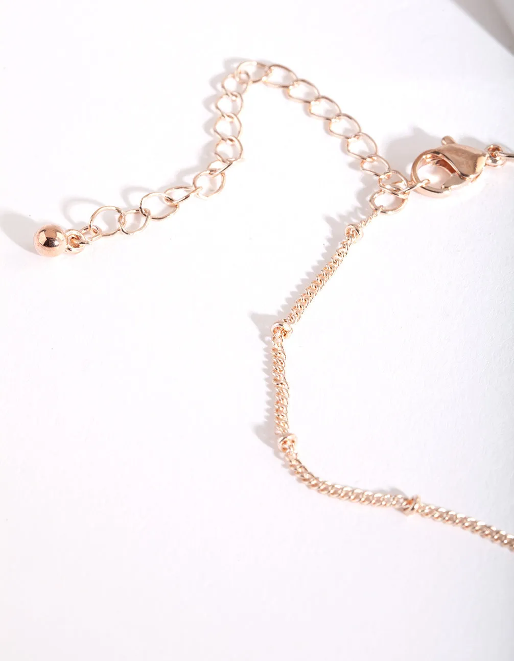 Rose Gold Bead Bracelet