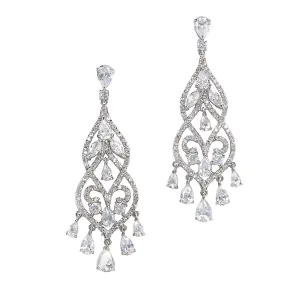 Sarrana Chandelier Statement Earrings