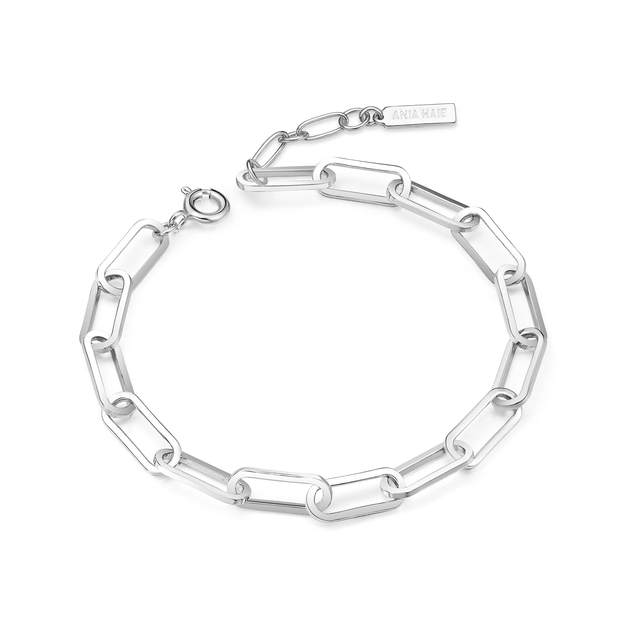 Silver Bold Chunky Chain Bracelet