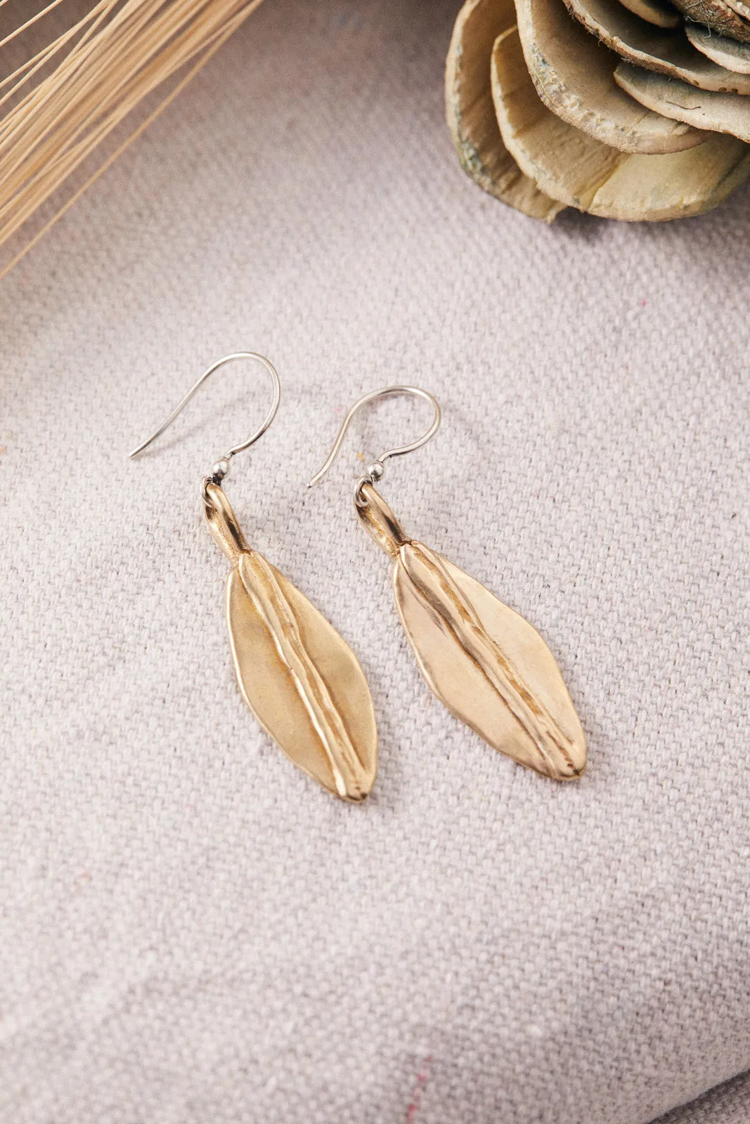 Soraya Earrings | Bronze