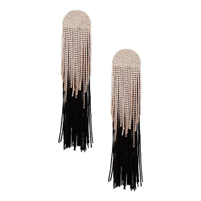 Tassel Long Fringe Glam Earrings for Women