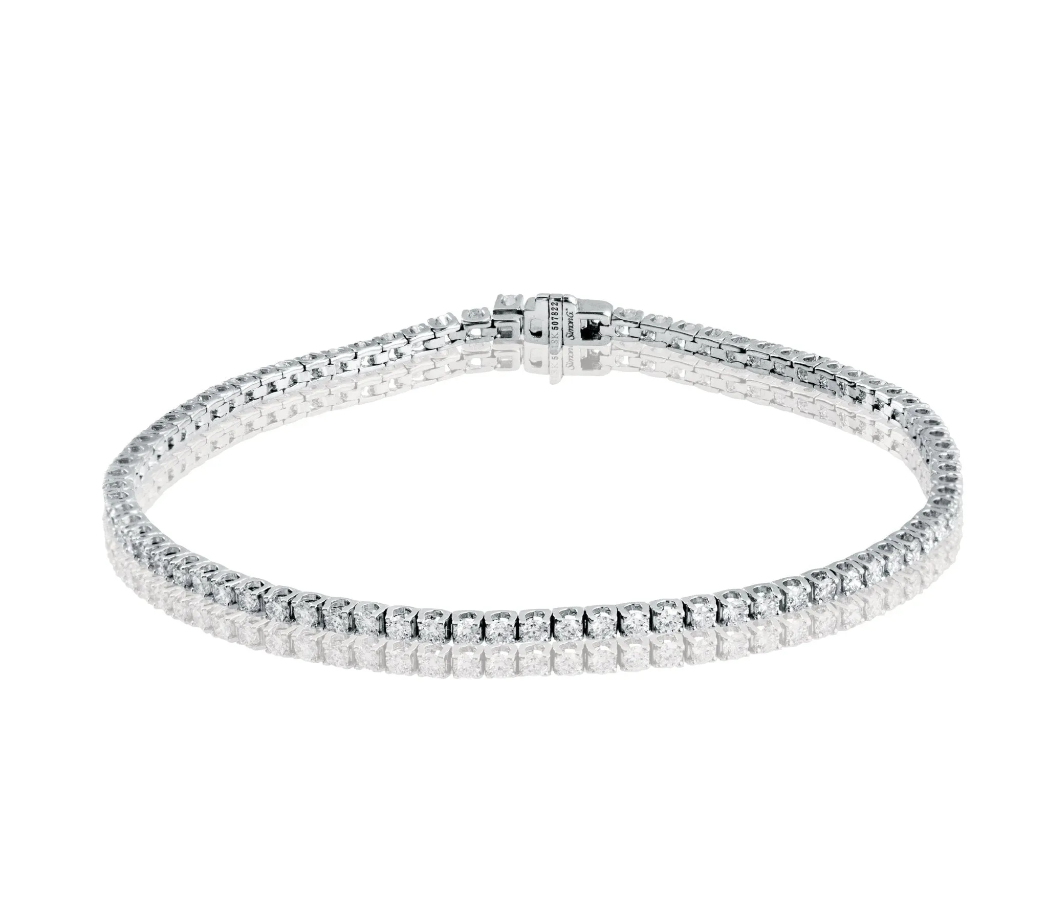 Tennis Bracelet in 18k Gold with Diamonds