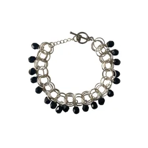 The Donna Bracelet in Jet Black