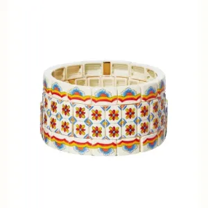 The Terrazzo Bracelet in Campania Trio