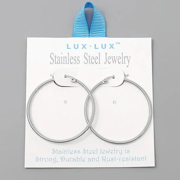 Timeless Elegance Hoop Earrings