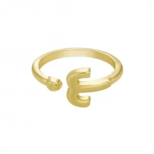 Zodiac Sign Rings - Aries - Gold